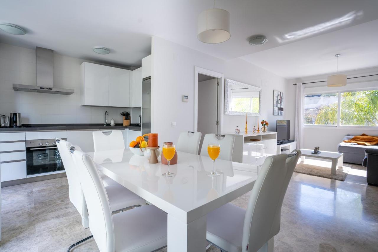 2Bdr Penthouse, Los Naranjos, W/Pool, 2Km P.Banus 马尔韦利亚 外观 照片