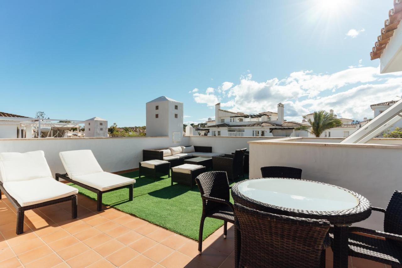 2Bdr Penthouse, Los Naranjos, W/Pool, 2Km P.Banus 马尔韦利亚 外观 照片